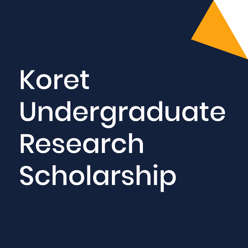 Koret Scholarship Button