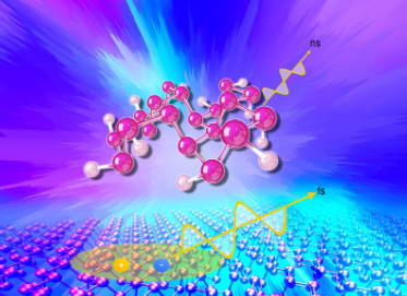 Simulation of excitation lifetime through radiative decay (image credit: Yuan Ping, UCSC)